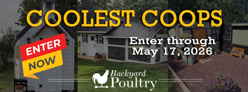 Coolest Coops photo contest - enter now through May 27, 2026